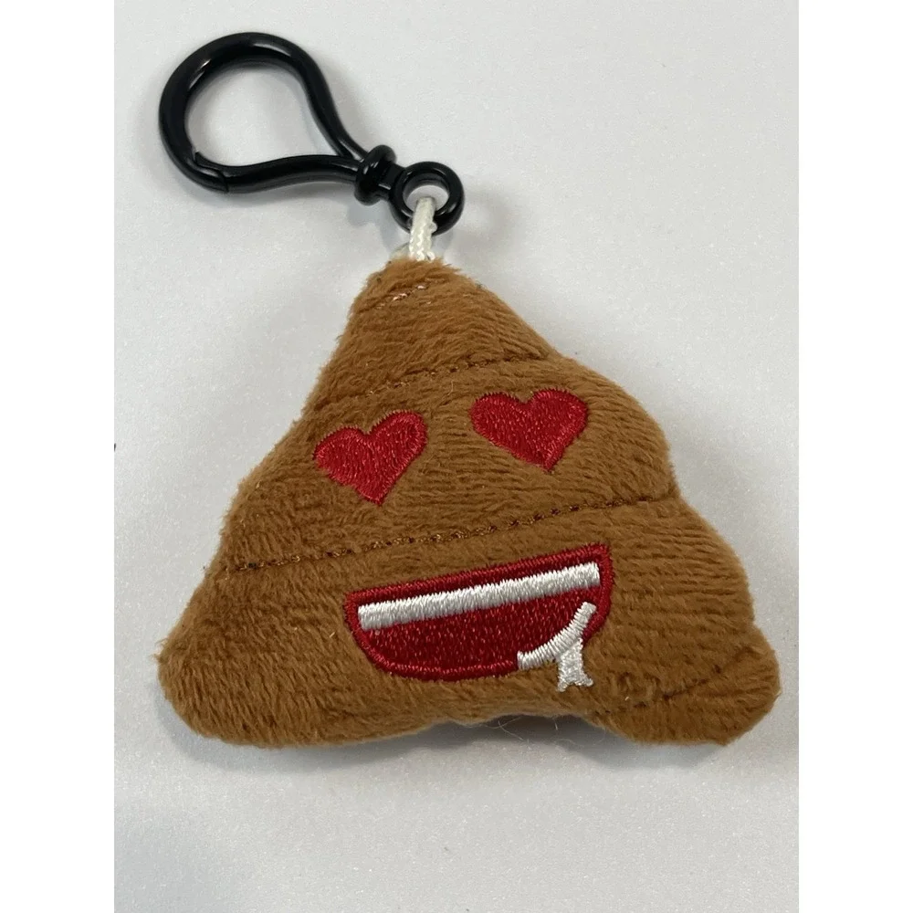 Rin Kagamine Rubber, Manjiro Sano Acrylic & Emoji Poop Plush Key Chains Set Of 3